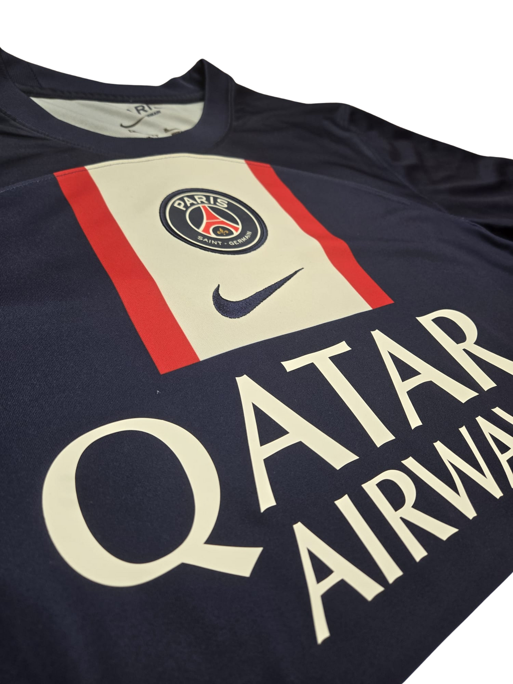 2022/23 PSG Home Size XL Neymar - close-up detail