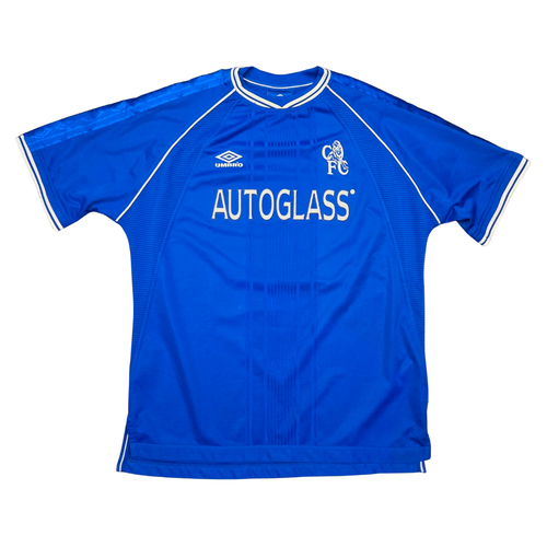 1999/01 Chelsea FC Home Size XL Zola - back view