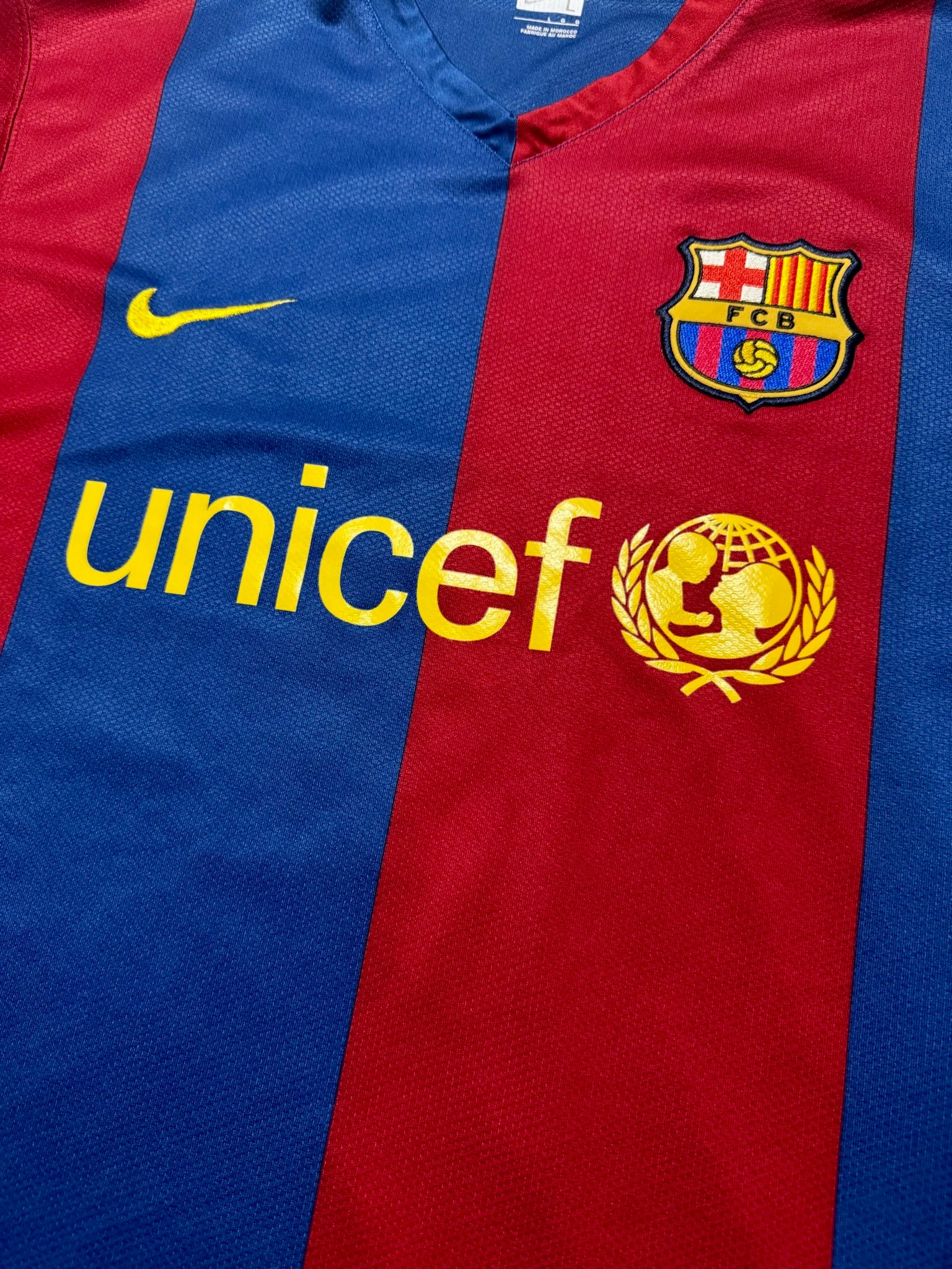 2006/07 FC Barcelona Home Size L