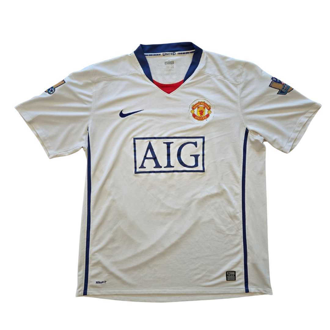 2008/09 Manchester United Away Size L Vidic