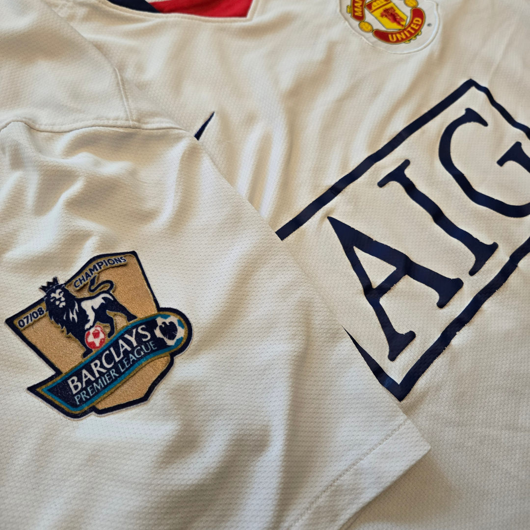 2008/09 Manchester United Away Size L Vidic