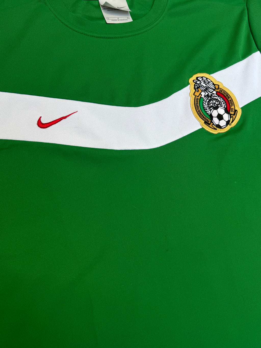 2006/07 Mexico Training Size L - close-up detail