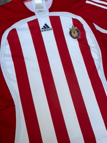 2006/07 Chivas USA Home Size M Suarez - close-up detail