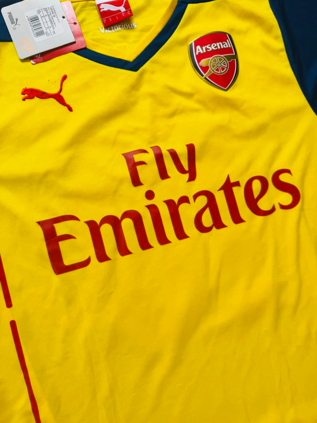 2014/15 Arsenal FC Away Size S Wilshere NWT