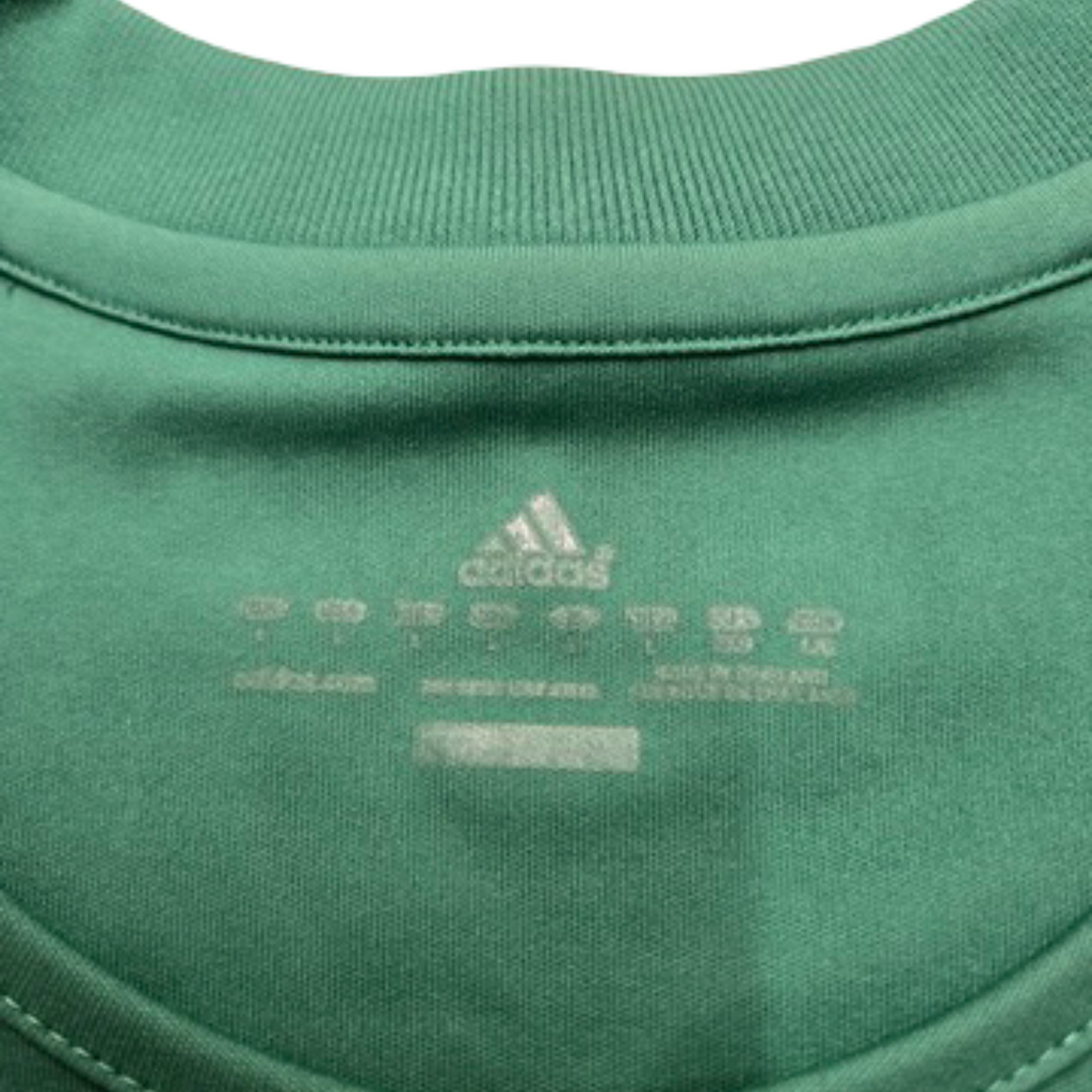 2010/11 Nigeria Home Size L Mikel - label detail