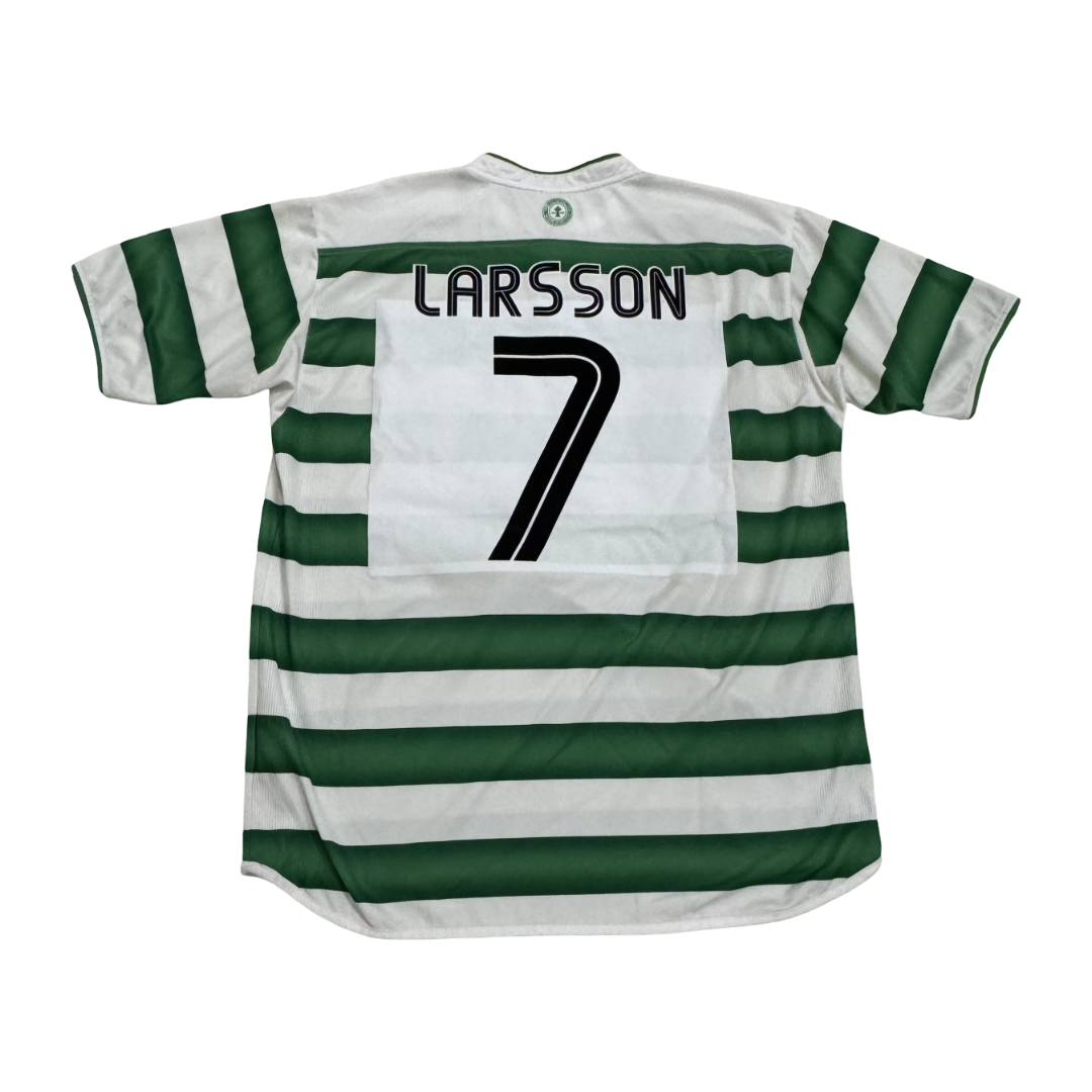 2003/04 Celtic Home Size XL Larsson - front view