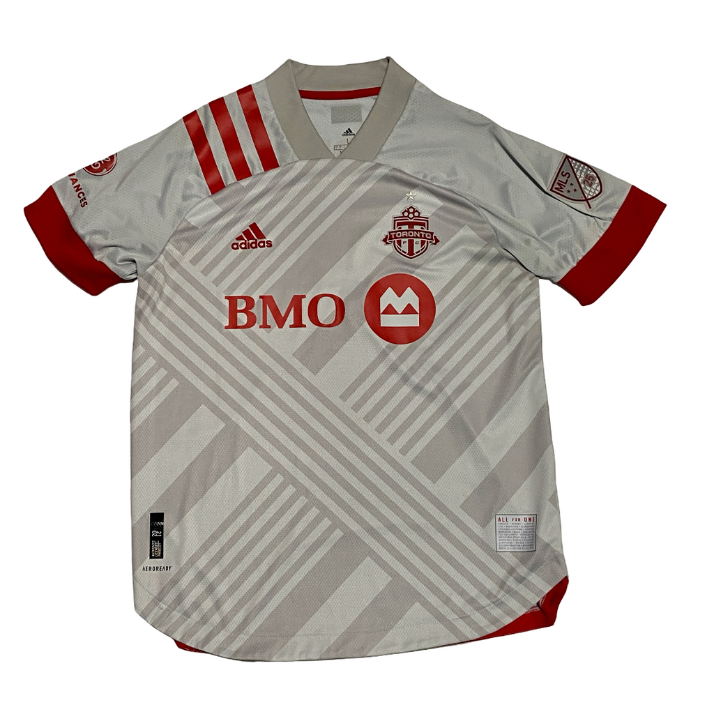 2020 Toronto FC Away Size L Bradley - back view
