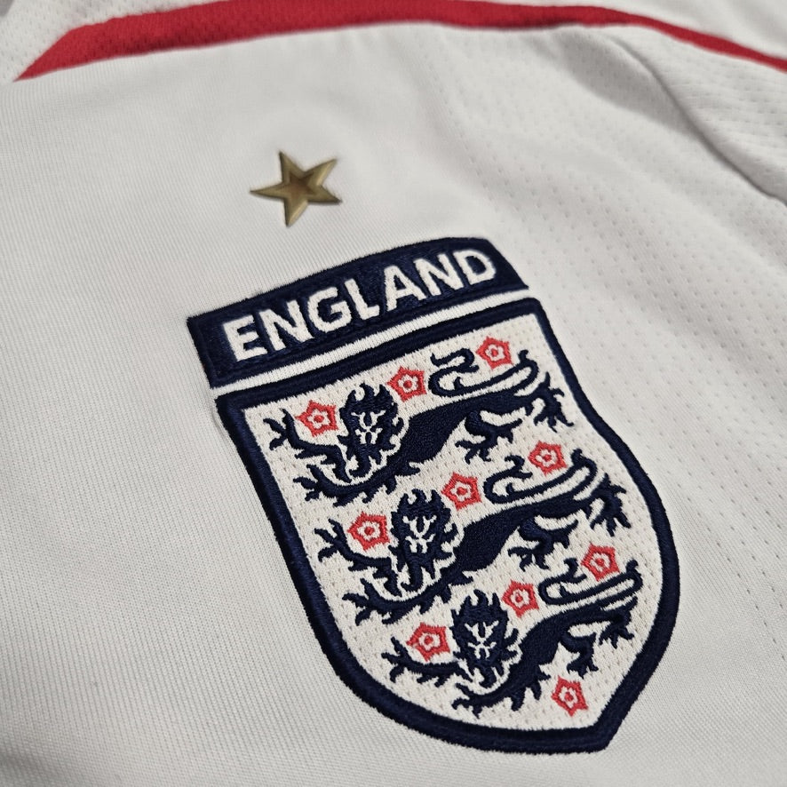 2008/10 England Home Size XL Beckham - label detail
