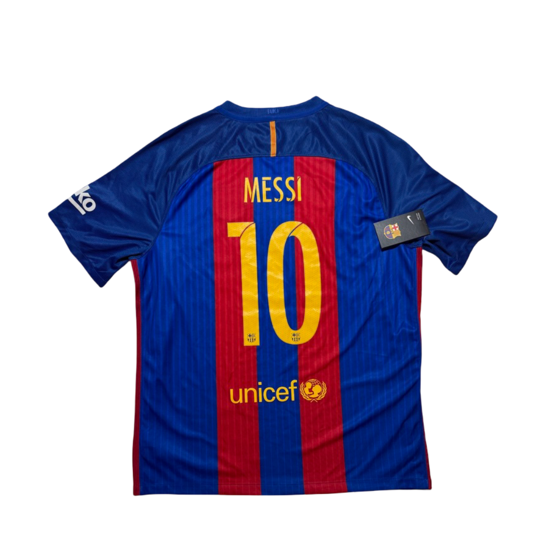 2016/17 FC Barcelona Home Size XL Messi BNWT - front view