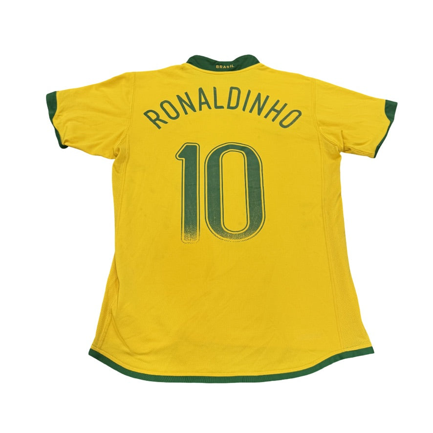 2006/08 Brazil Home Size M Ronaldinho