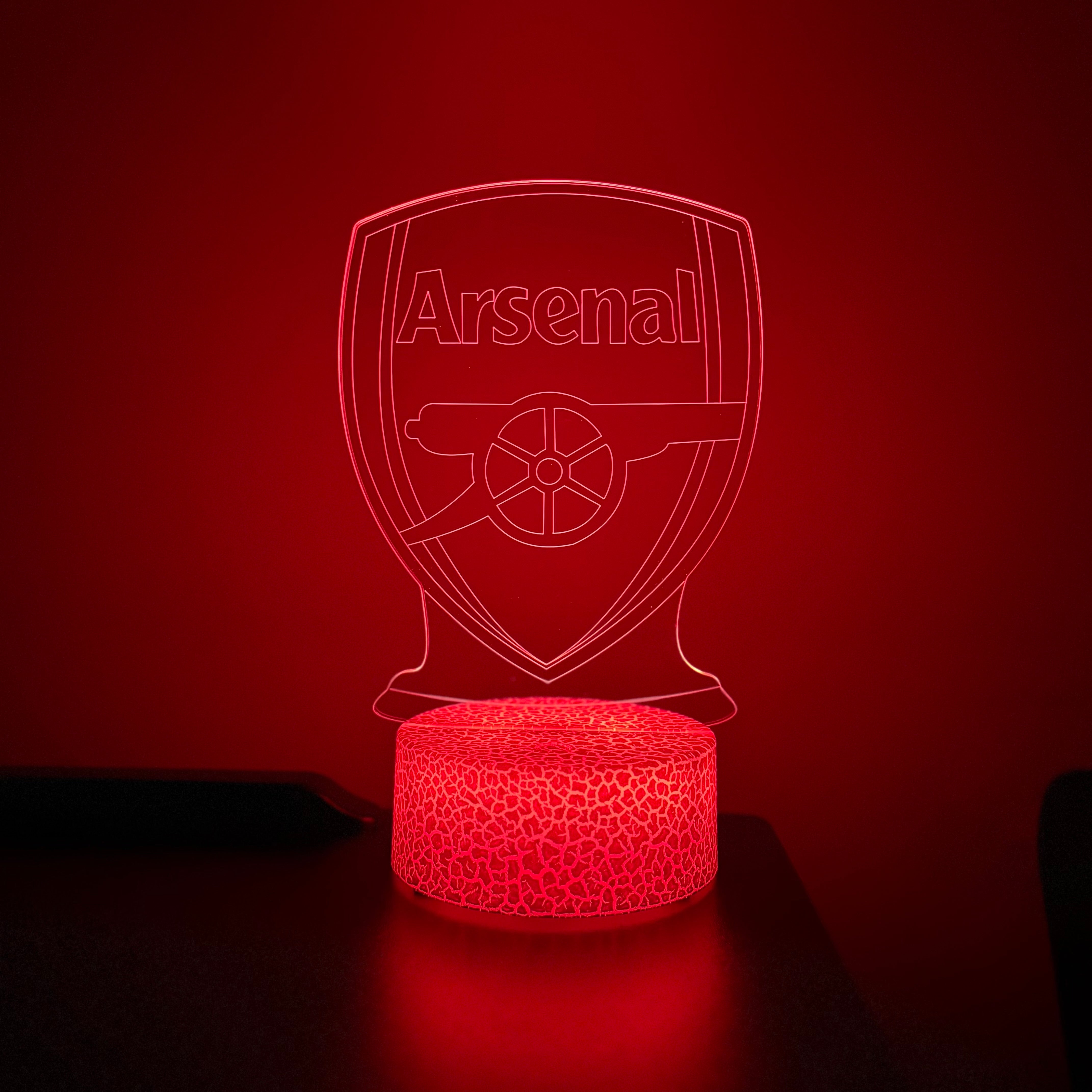 Arsenal LED Desk Lamp | True North Lamps – Offside Boys