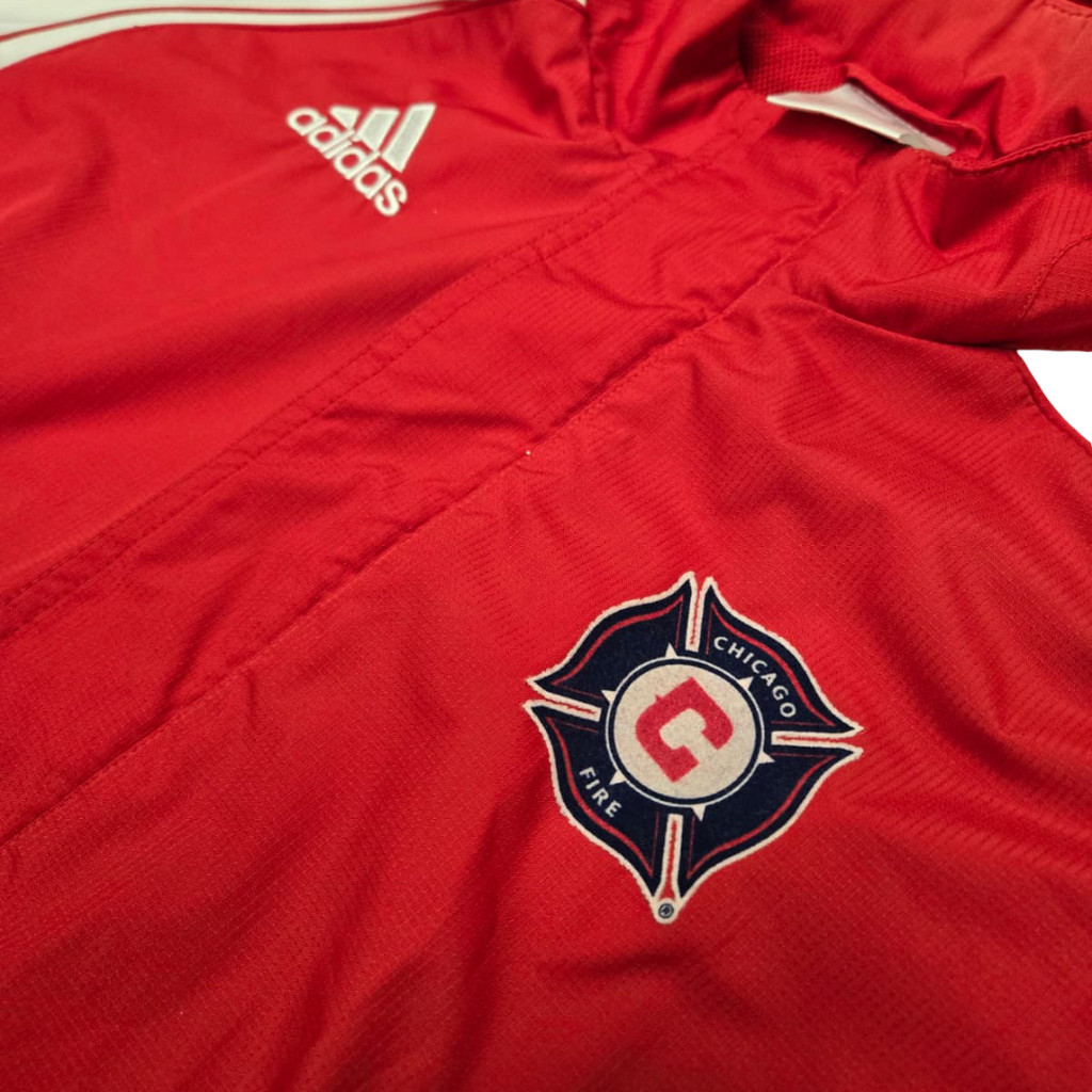 2006/07 Chicago Fire Training Jacket Size L - close-up detail