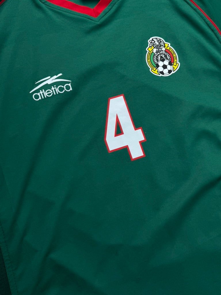 2002/04 Mexico Home Size M Marquez - close-up detail