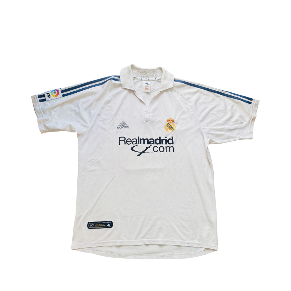 2001/02 Real Madrid Home Size L Zidane