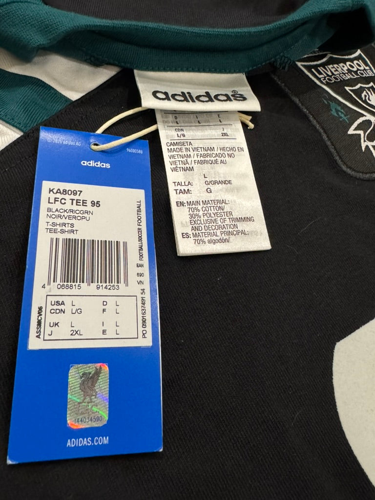 1995/96 Liverpool Training Reissue Size L BNWT