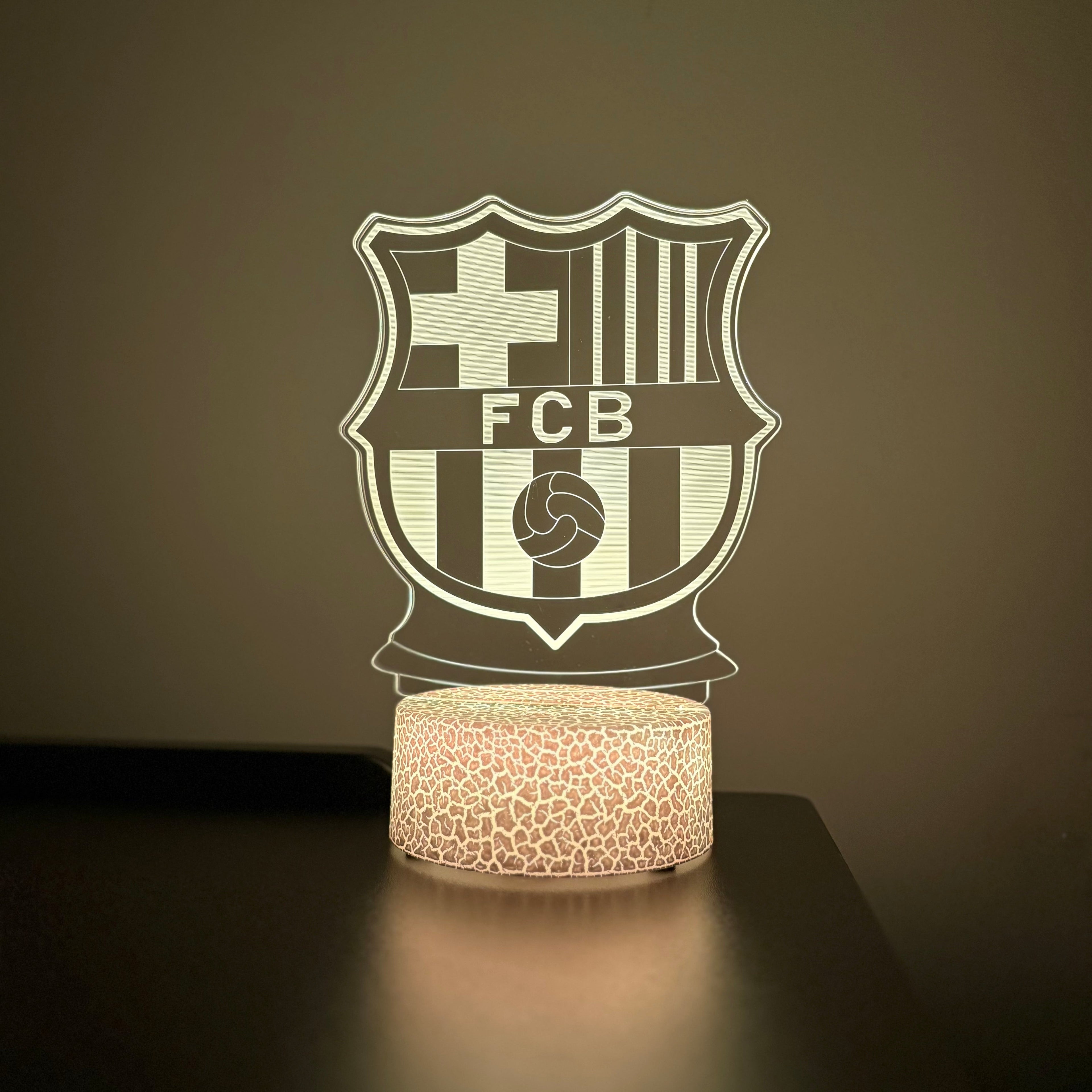 FC Barcelona LED Lamp