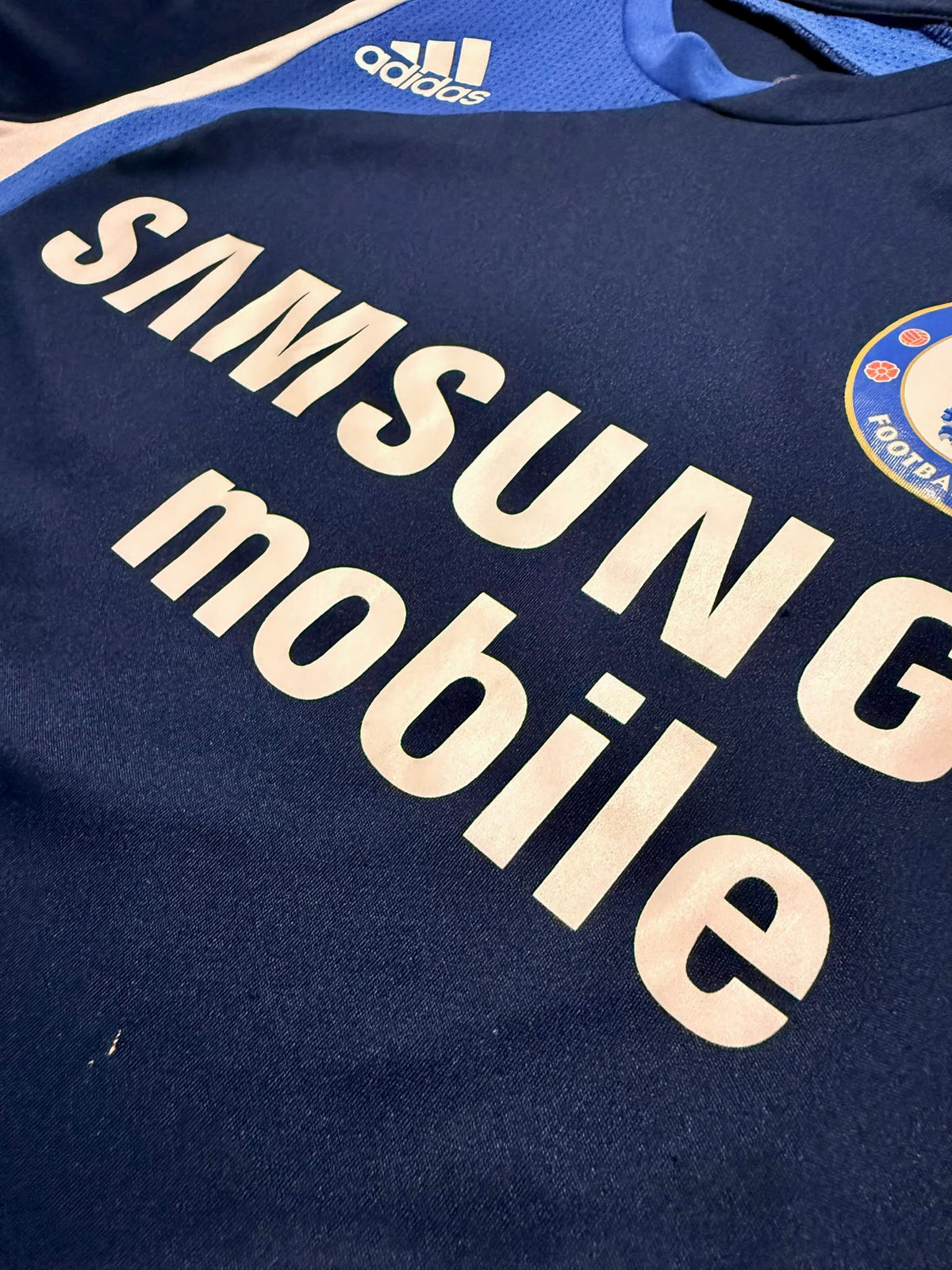 2007/08 Chelsea Training Size S - close-up detail