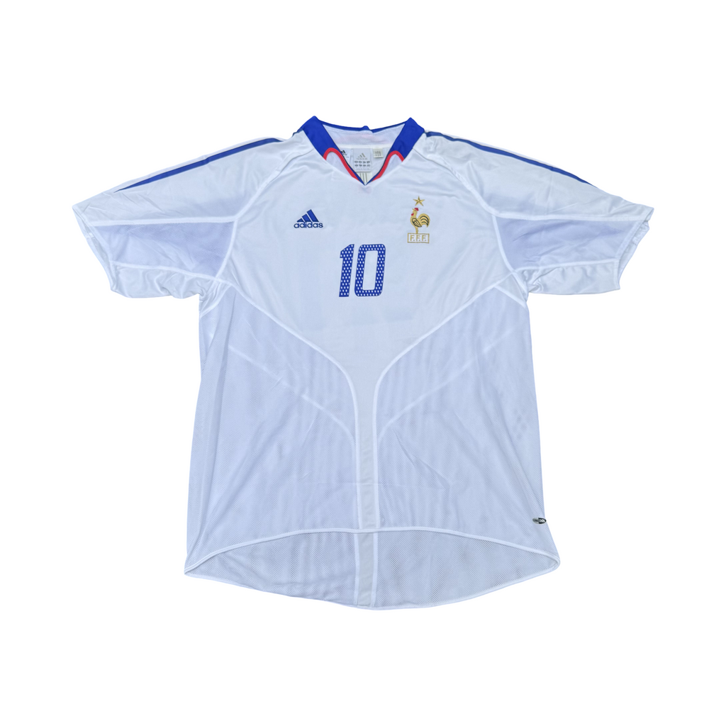 2004/06 France Away Size XL Zidane - back view