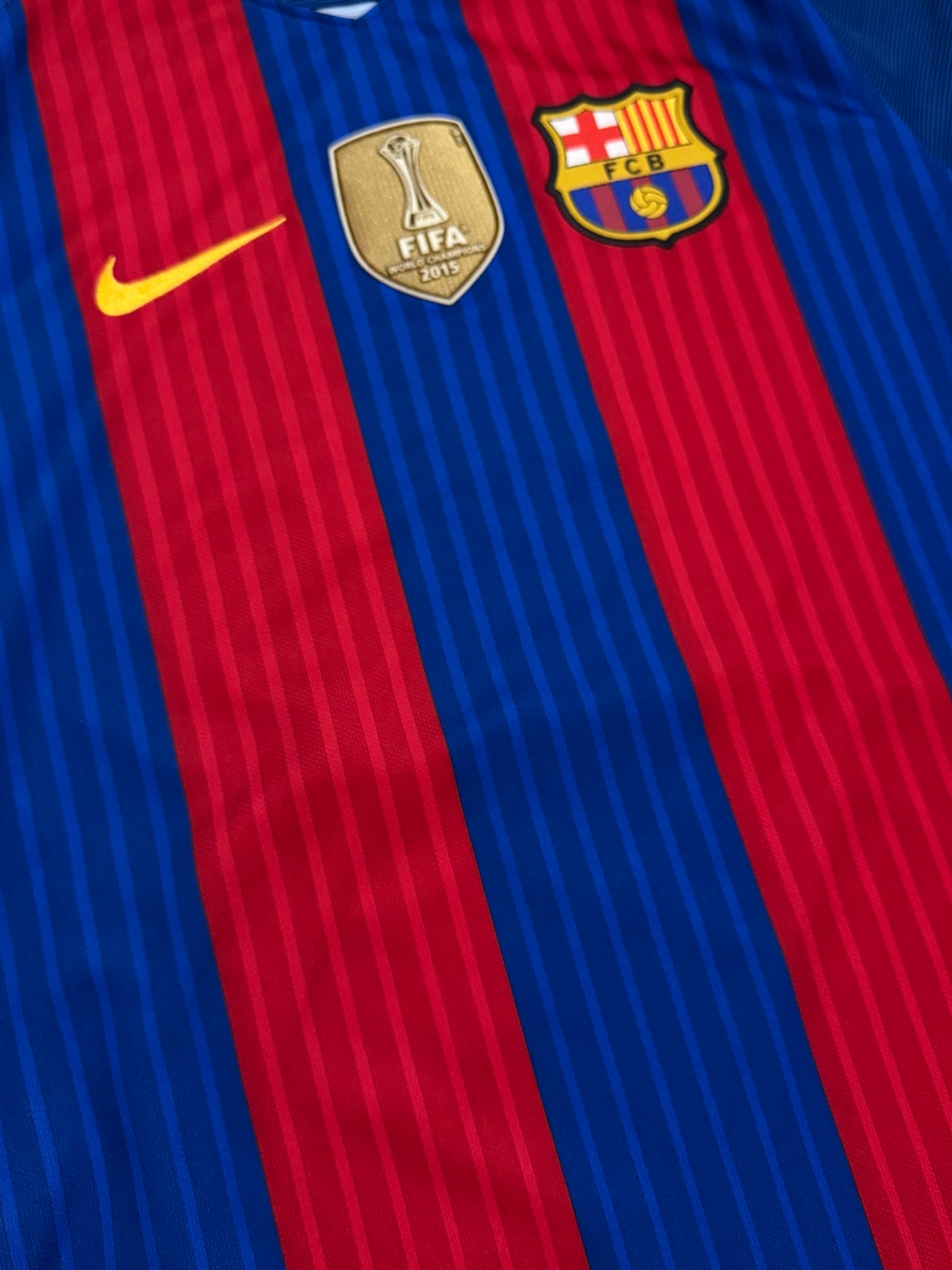 2016/17 FC Barcelona Home Size M Messi