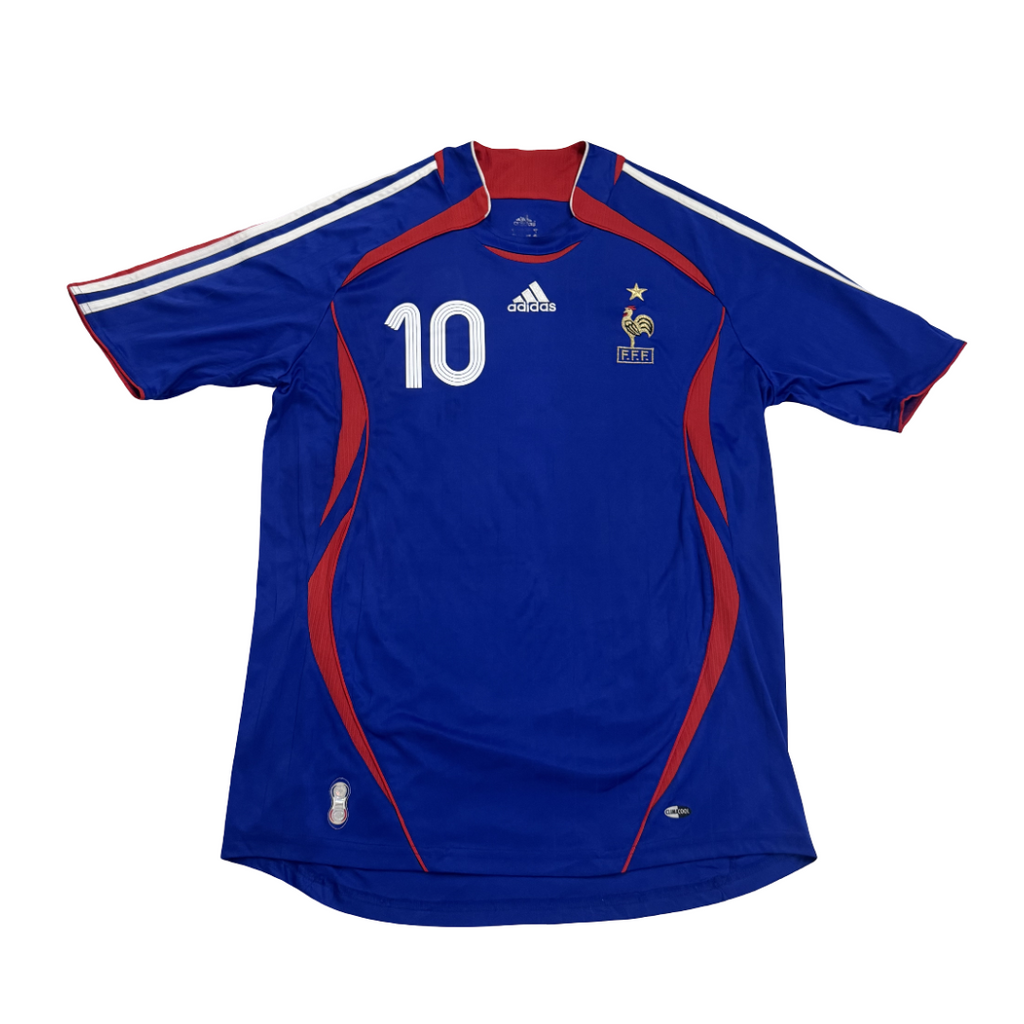2006/07 France Home Size L Zidane