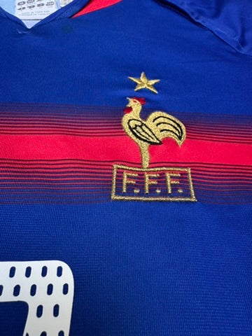 2004/06 France Home Size S Zidane - label detail