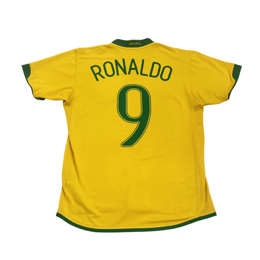 2006/08 Brazil Home Size M Ronaldo