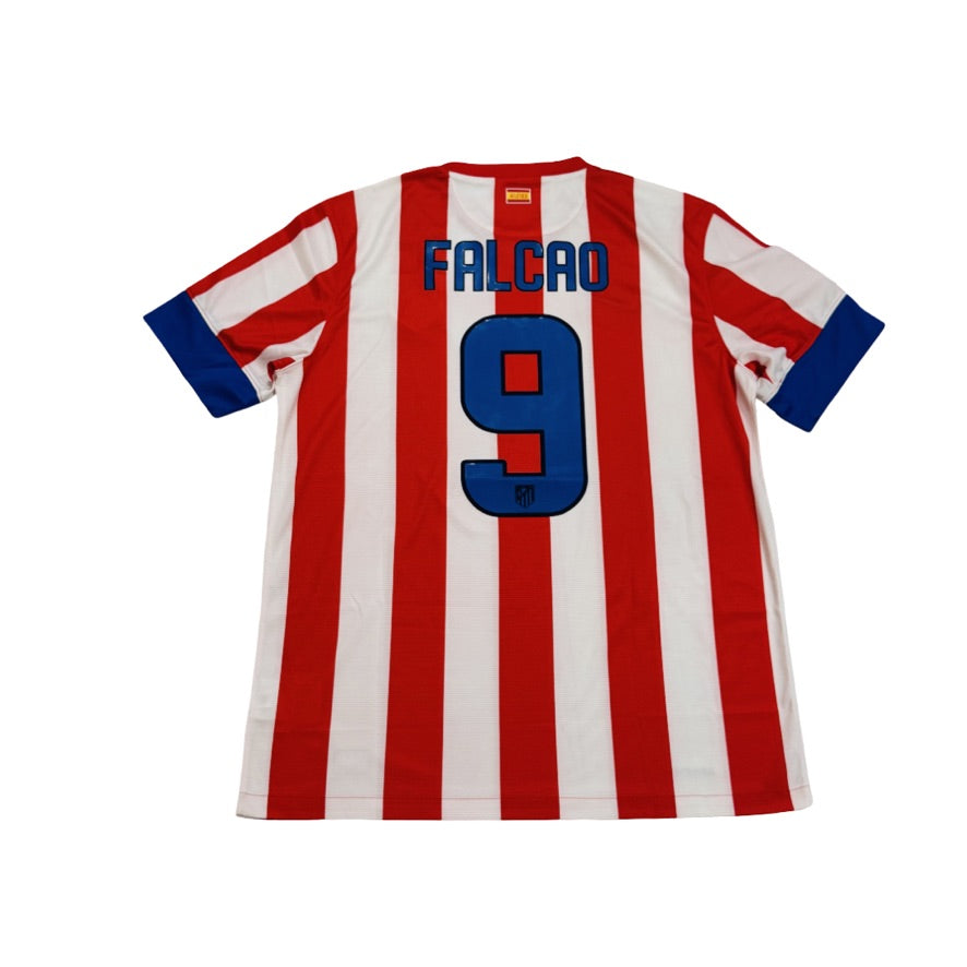 2012/13 Atletico Madrid Home Size L Falcao BNWT