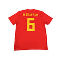 2018/19 Spain Home Size L Iniesta - front view