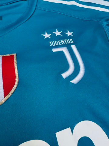 2017/18 Juventus Goalkeeper Size M Buffon - label detail