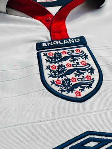 2003/05 England Home Size L Beckham (Reversible)
