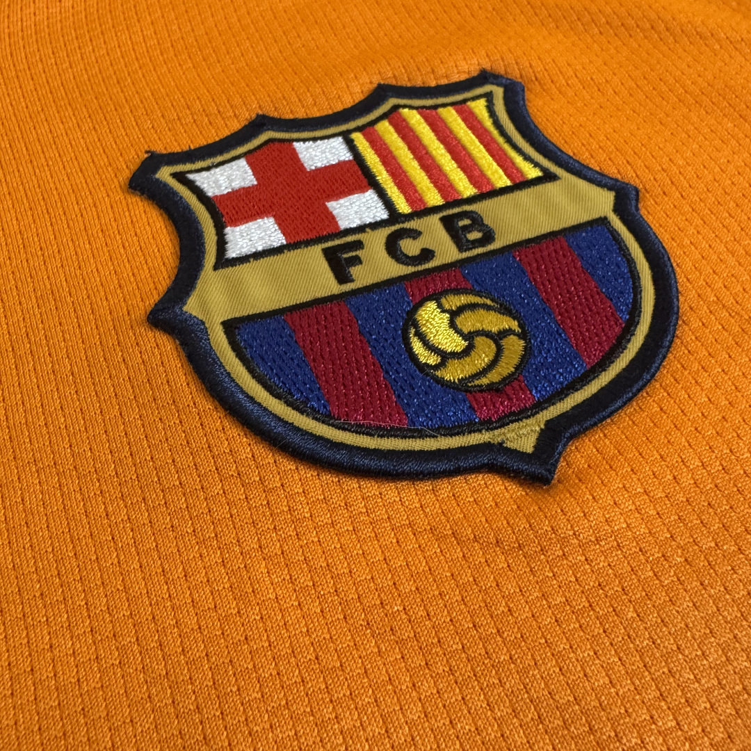 2006/07 FC Barcelona Away Size S Eto'o - label detail