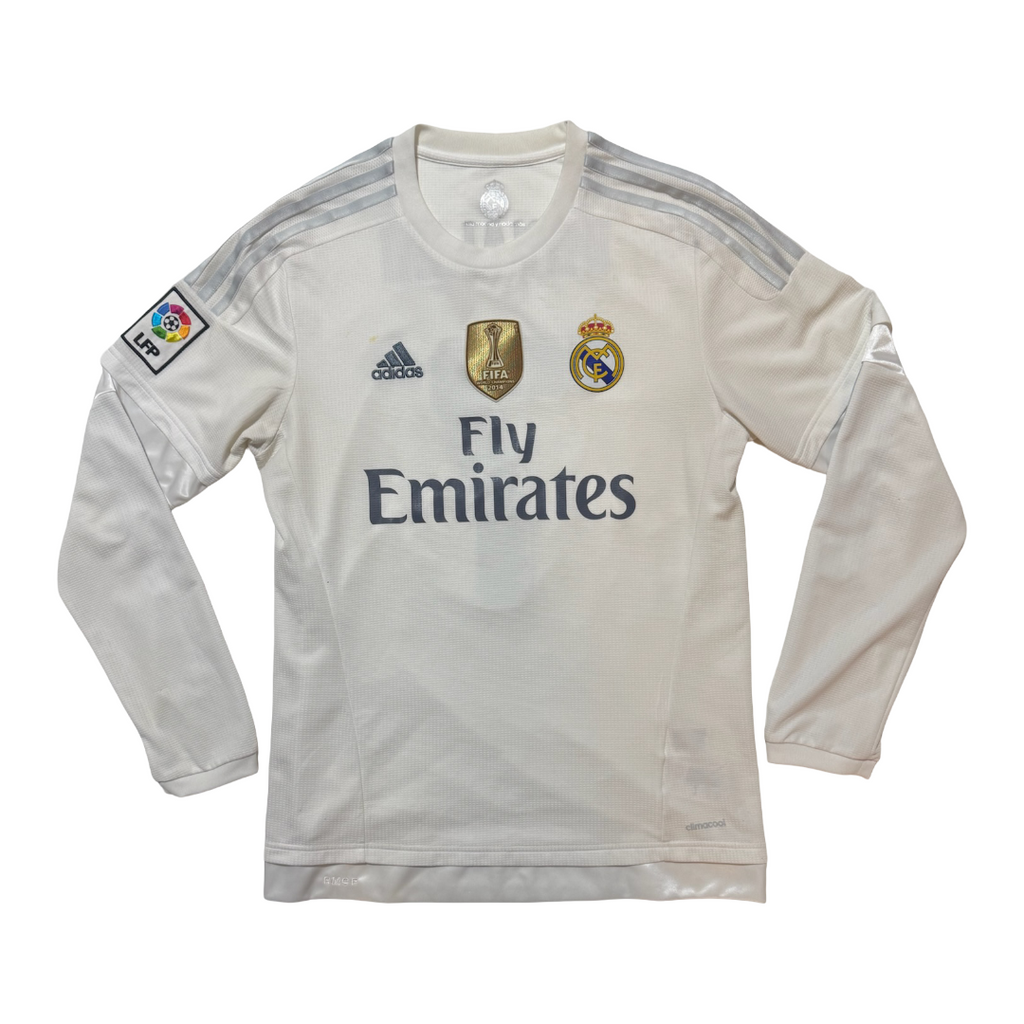 2015/16 Real Madrid Away L/S Size M Ronaldo - back view