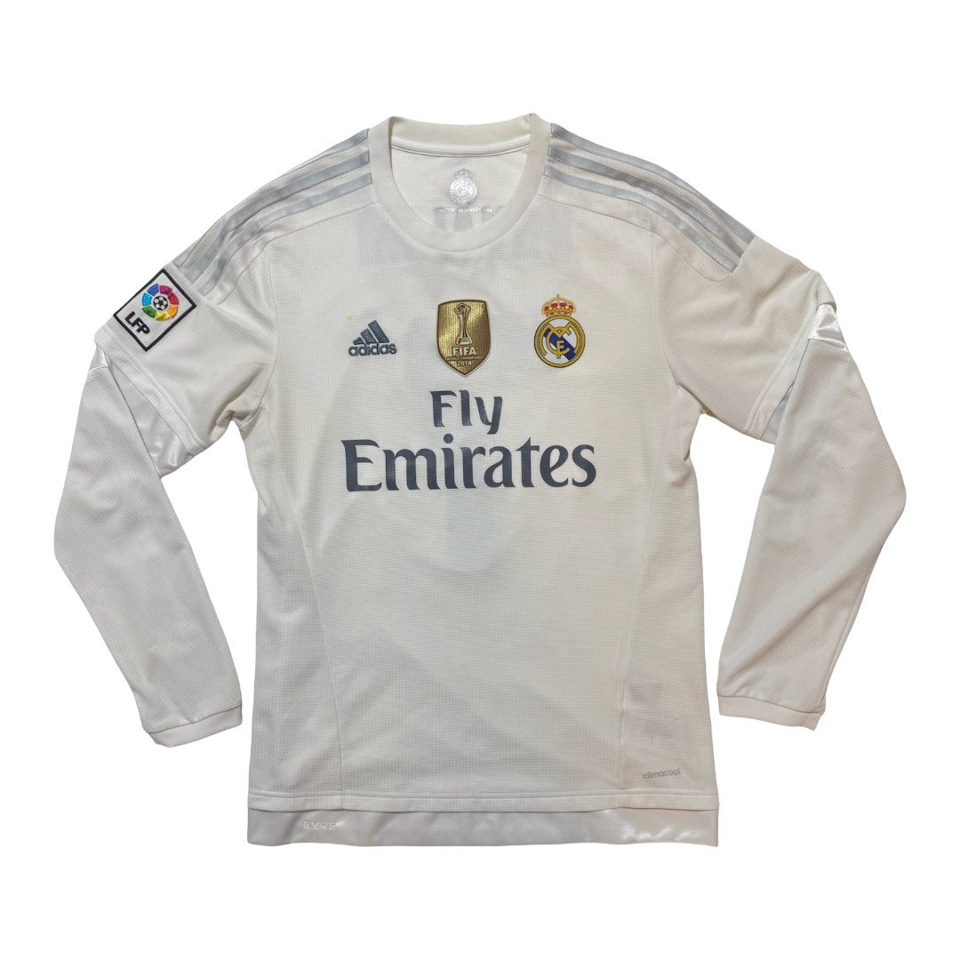 2015/16 Real Madrid Away L/S Size M Ronaldo - back view