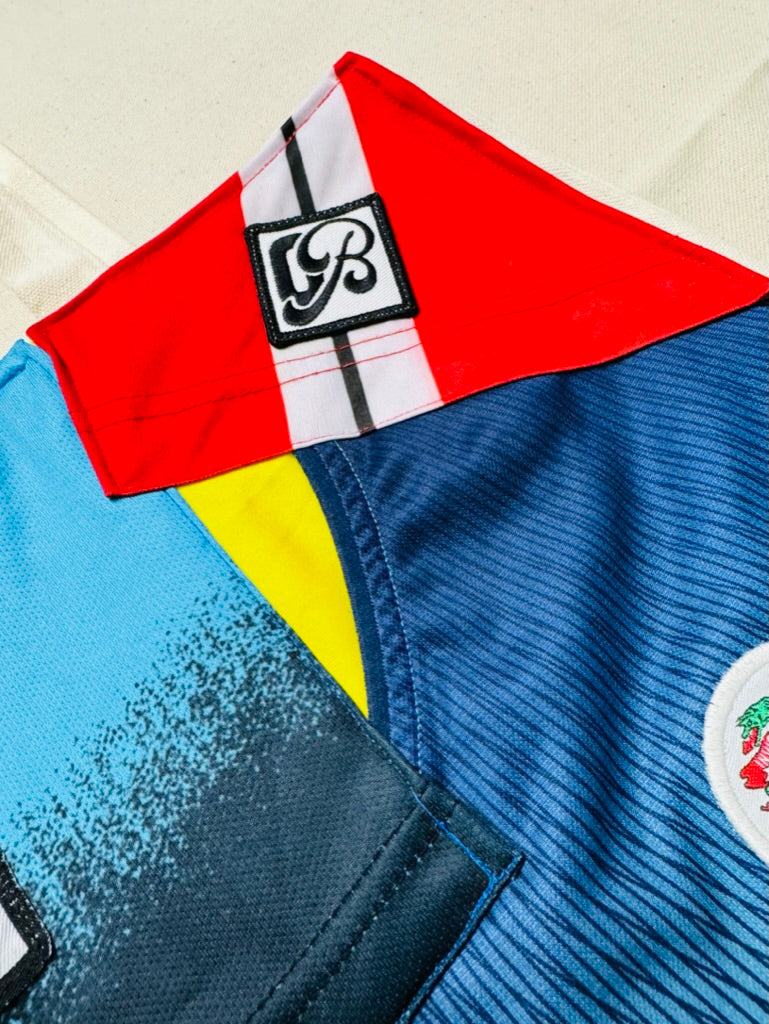 Upcycled Tote: Mix Patchwork - label detail
