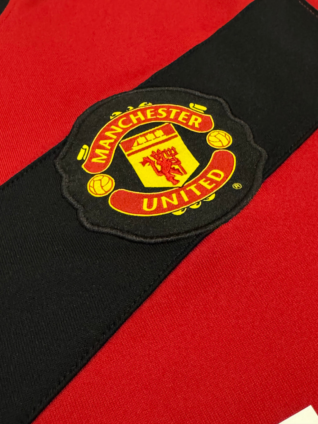 2009/10 Manchester United Home Size L Berbatov - label detail