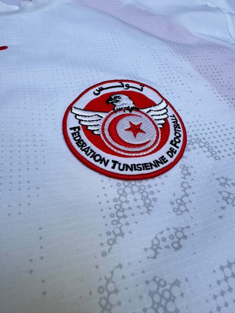 2006/07 Tunisia Home Size M - label detail