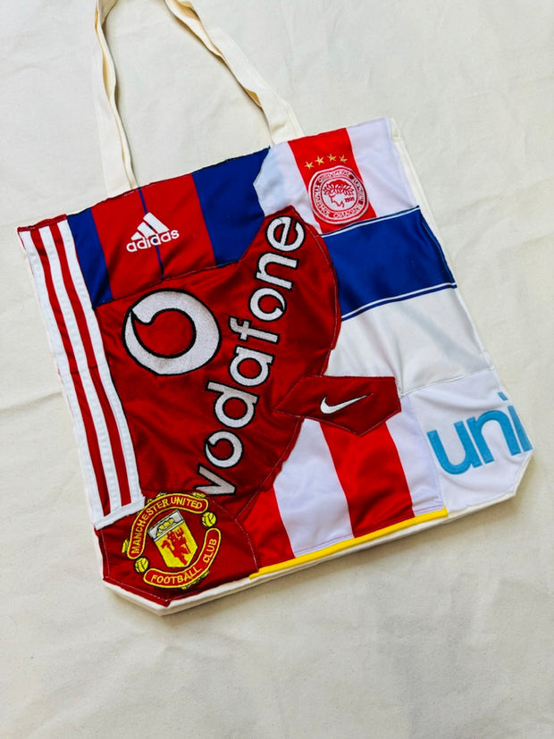 Upcycled Tote: Mix Patchwork