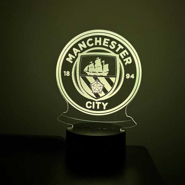 Manchester City FC LED Lamp