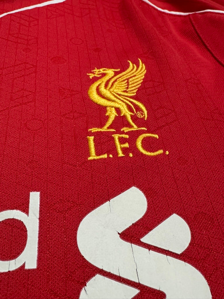 2014/15 Liverpool Home Size Youth XL Gerrard - label detail