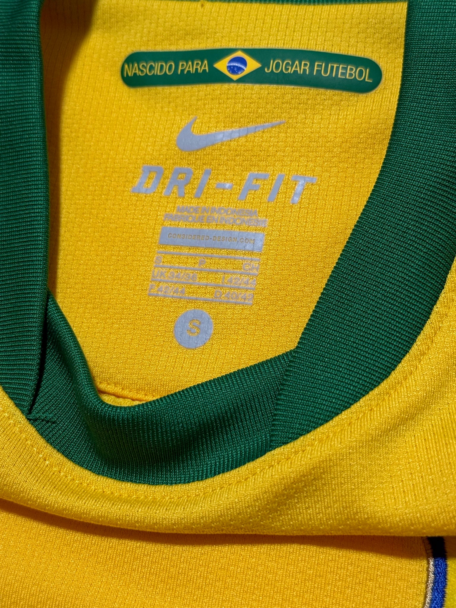 2010/11 Brazil Home Size S