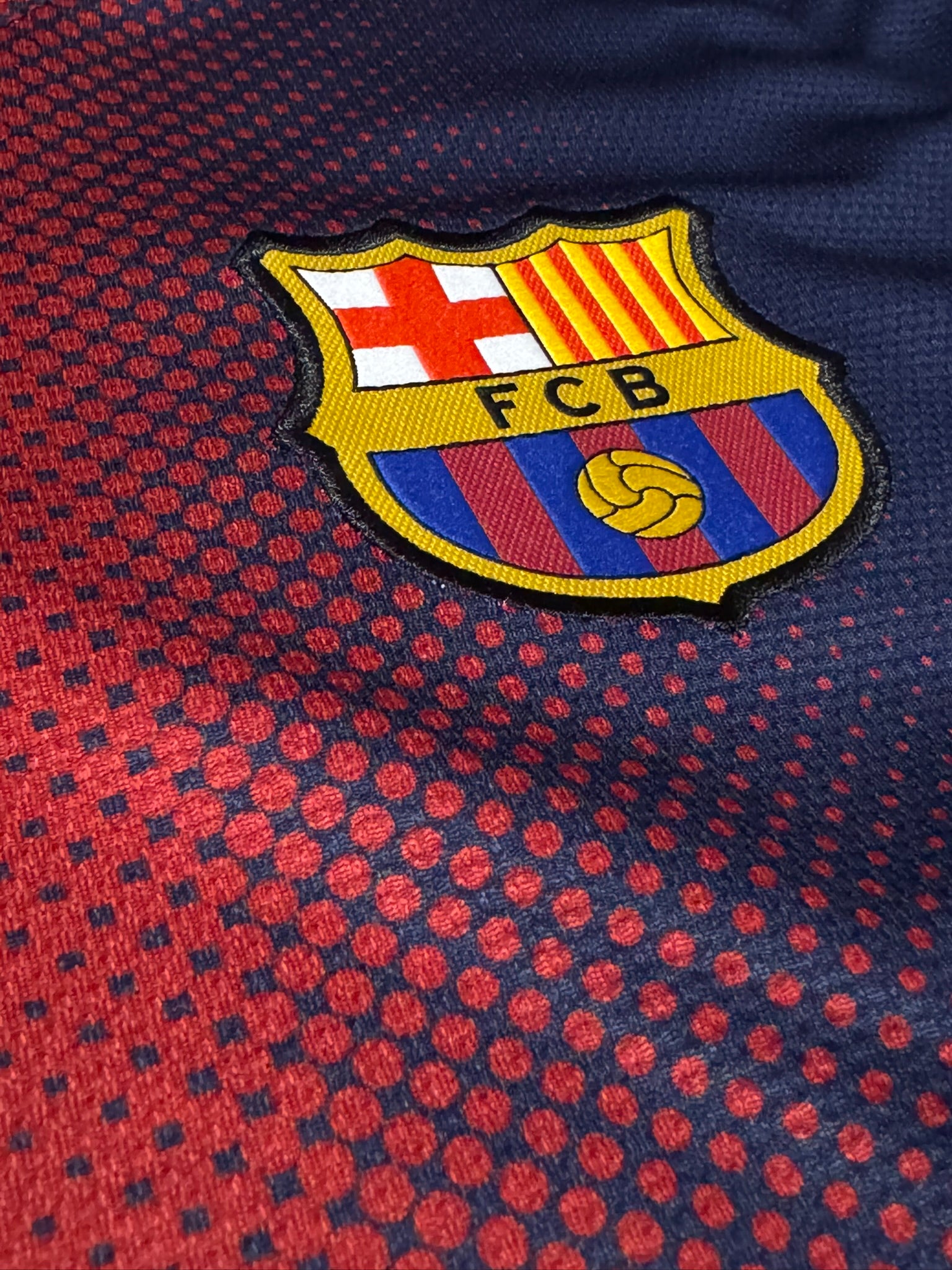 2012/13 FC Barcelona Home Size L Xavi