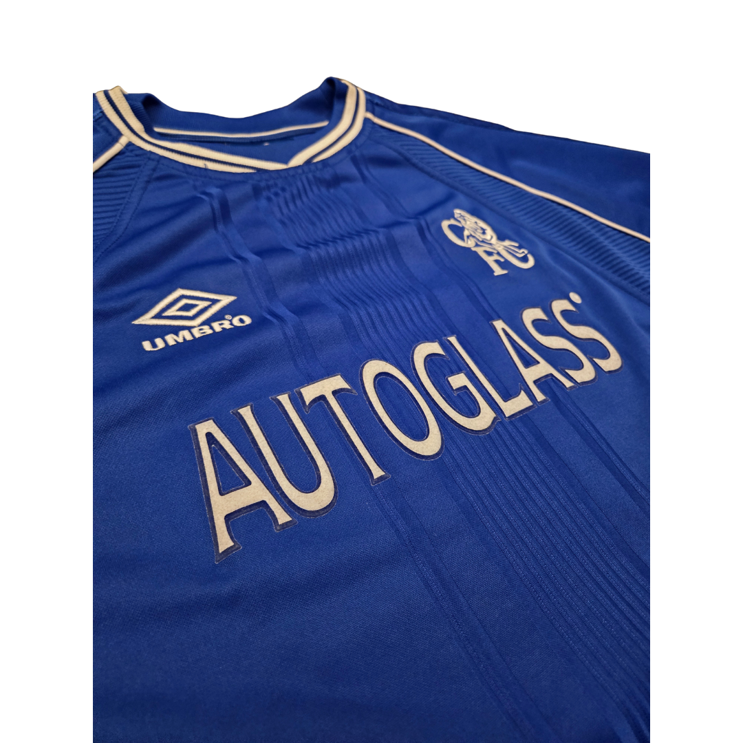 1999/01 Chelsea FC Home Size XL Zola