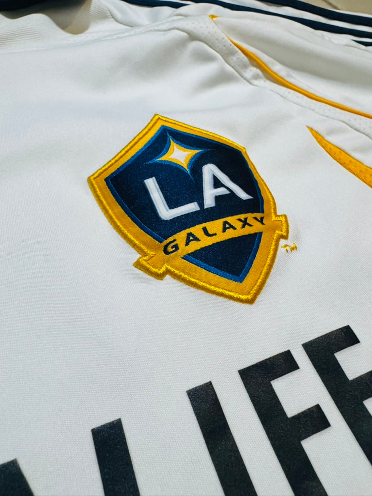 2007/08 LA Galaxy Home Size L Beckham - label detail