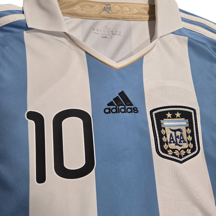2011/12 Argentina Home Size M Messi - label detail