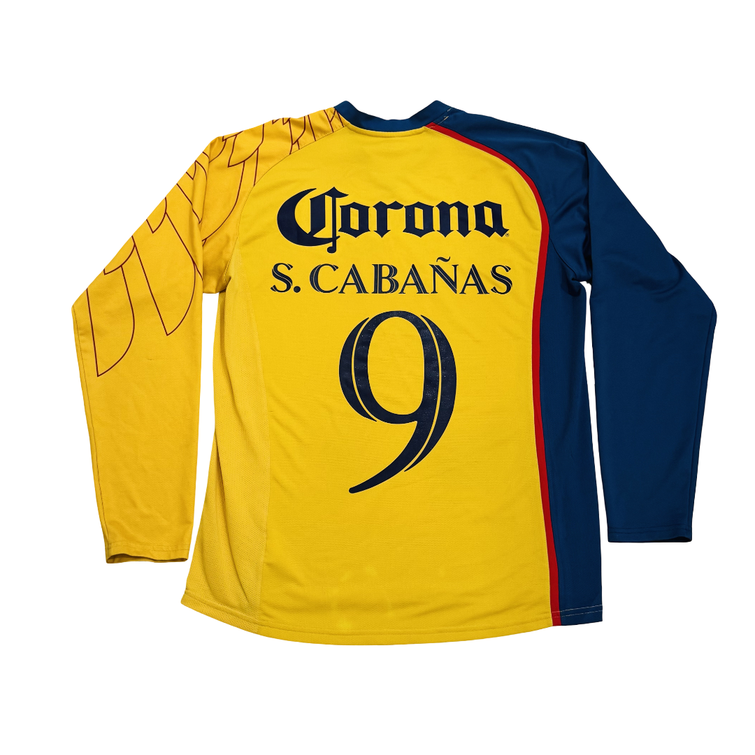2007/08 Club America Home Size L S. Cabanas