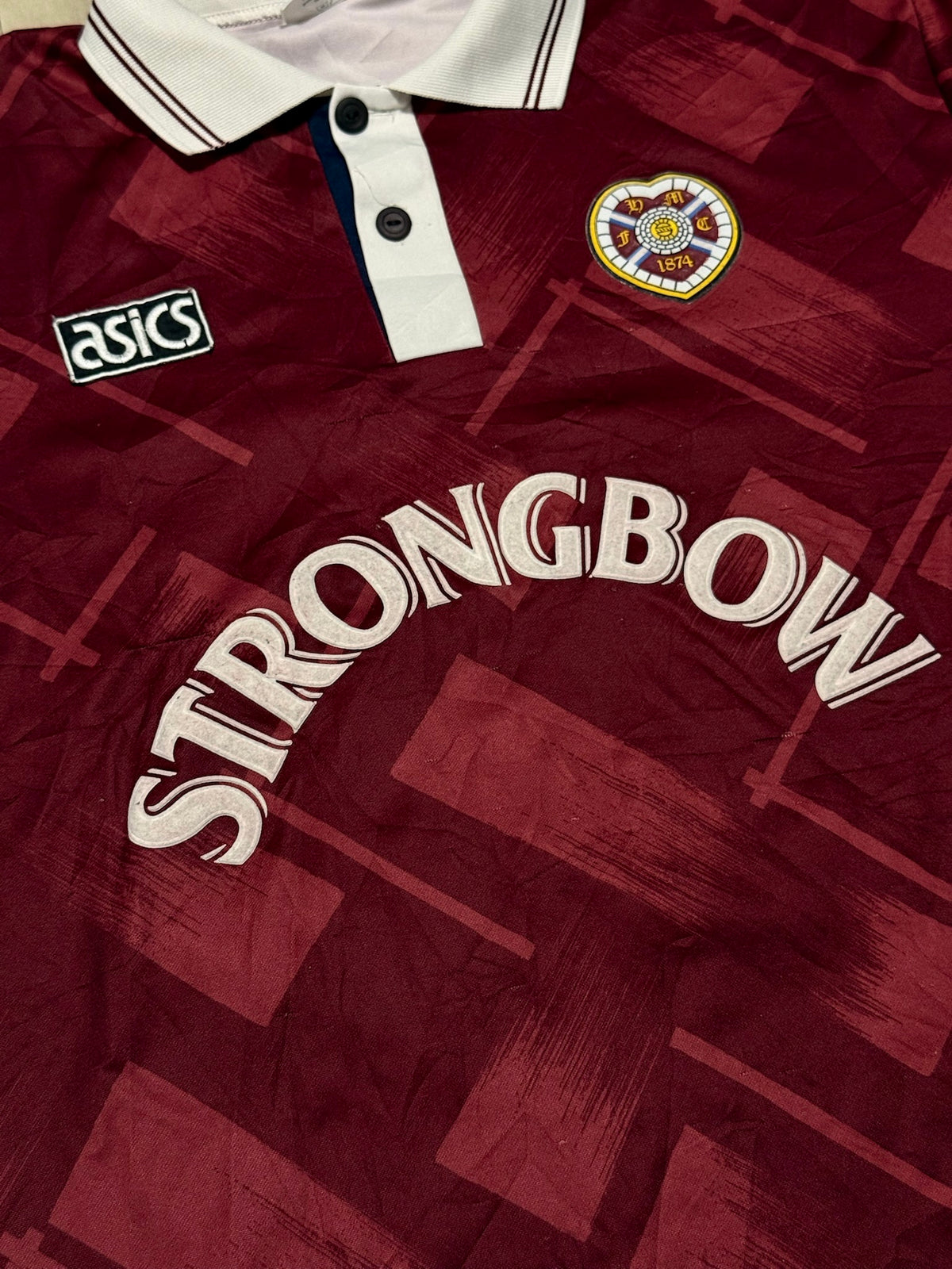 1993/95 Hearts Home Size XXL