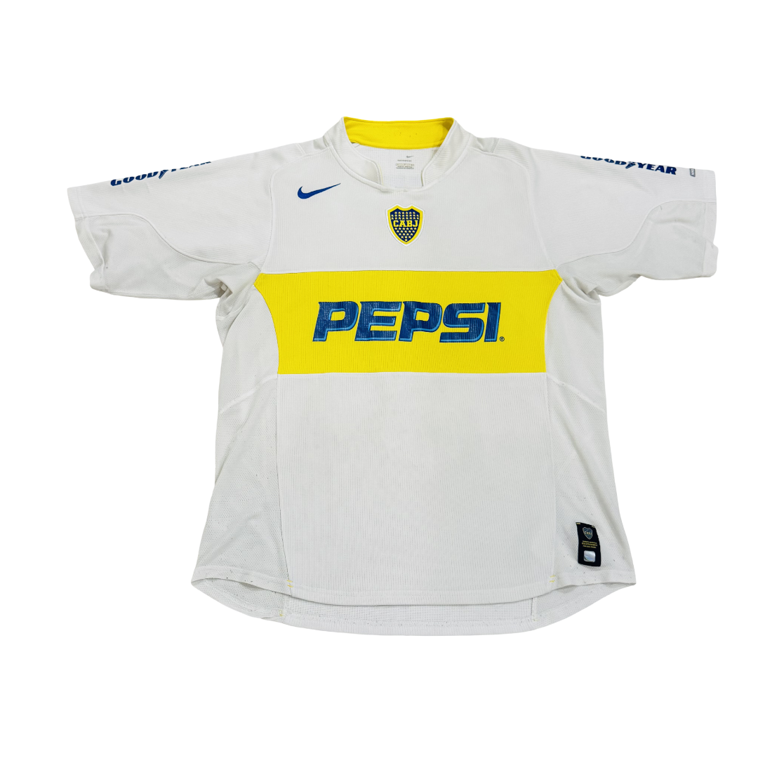 2004/05 Boca Juniors Away Size L Palermo - back view