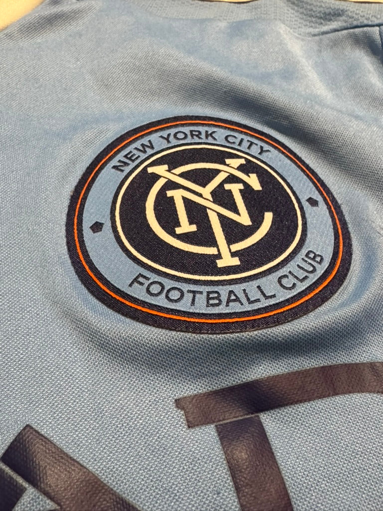 2015/16 New York City FC Home Size L Pirlo - close-up detail