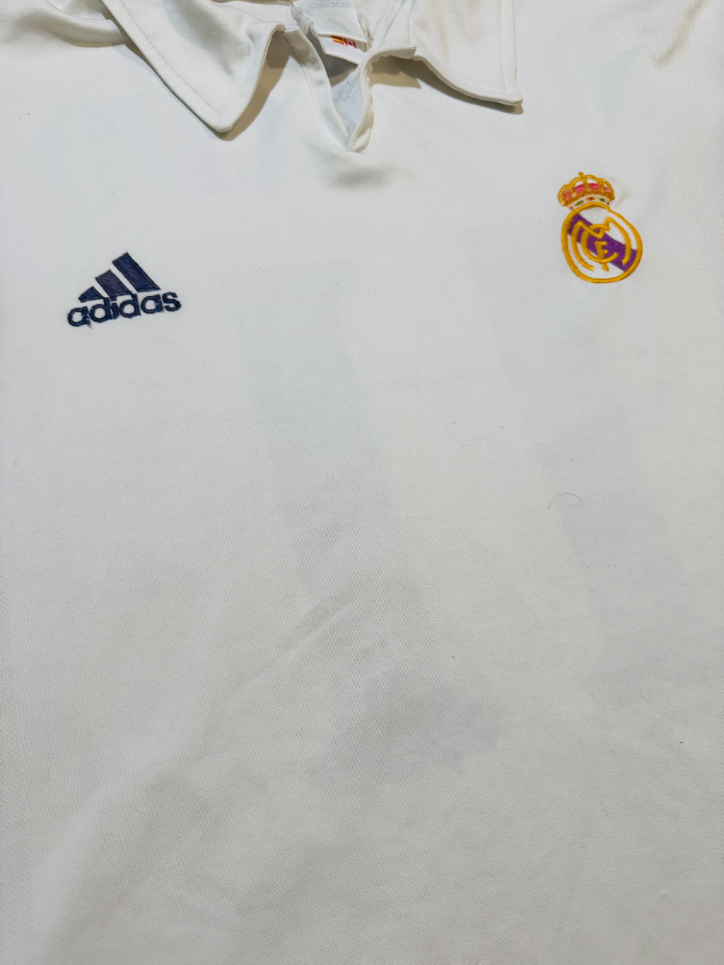 2002/03 Real Madrid Home Size XL Ronaldo - close-up detail