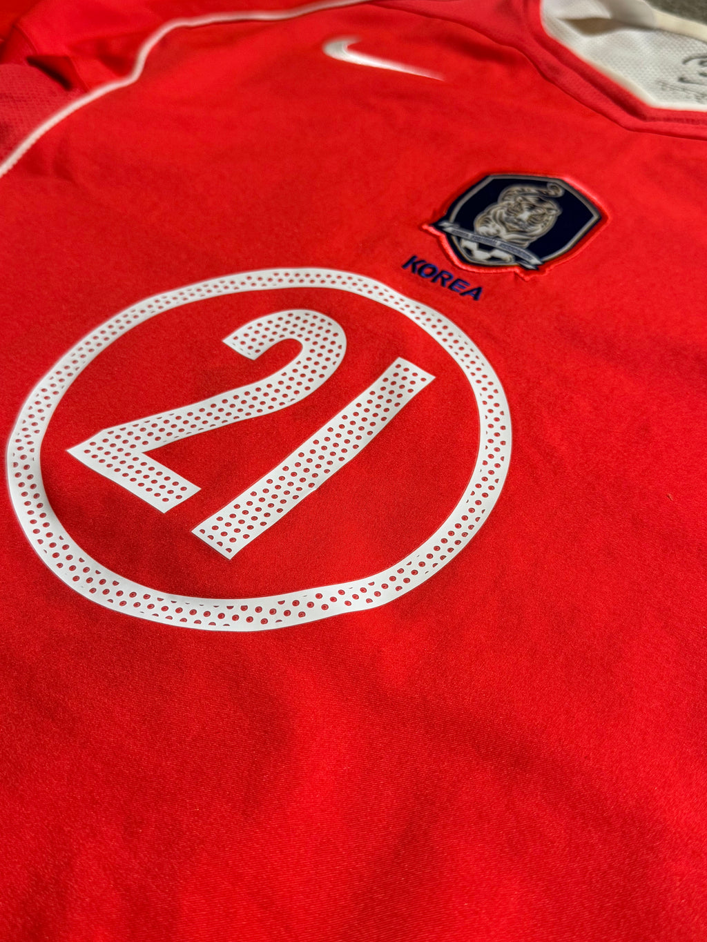 2004/06 South Korea Home Size L Ji Sung Park